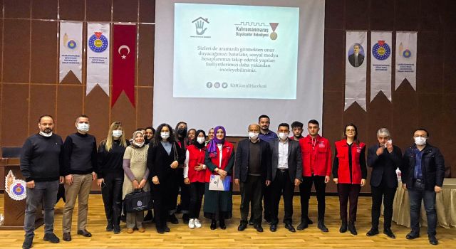 KSÜ’de Gönüllü Gençlik Hareketi Anlatıldı