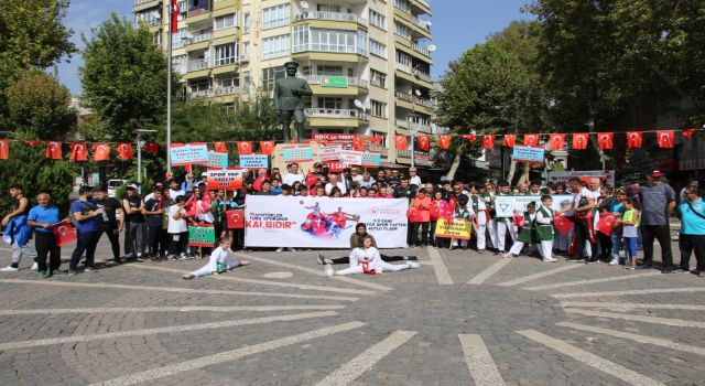 Amatör Spor Haftası Kutlaması Kortej Yürüyüşü İle Başladı
