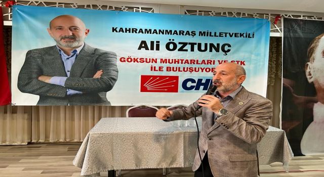 Göksun’da Ali Öztunç Sesleri
