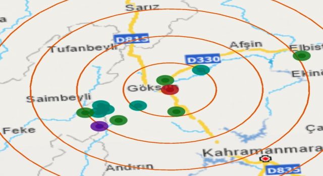 134 günde 15 bin 276 adet deprem oldu