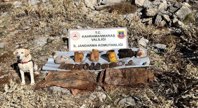 Terör örgütlerine ait yaşam malzemesi ele geçirildi