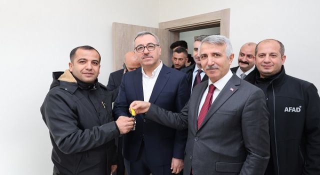 Başkan Güngör; “Kalıcı Konutları Hemşehrilerimize Hayırlı Olsun”