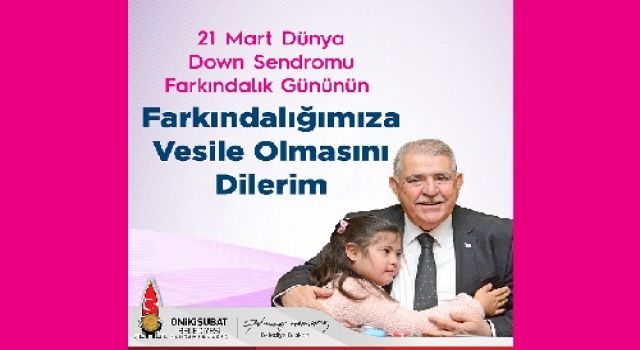 Başkan Mahçiçek; Kocaman yüreklerinde sonsuz sevgi taşıyan özel bireylerimizin yanındayız’