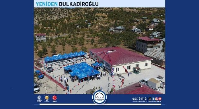 DULKADİROĞLU’NA 10 ADET YENİ SOSYAL TESİS