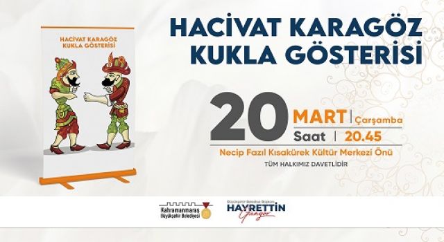 Haydi Çocuklar Hacivat Karagöz Kukla Gösterisine