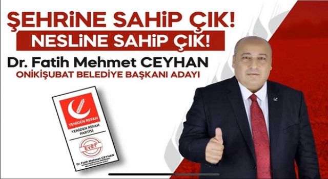 Onikişubat’ta Anketler Ceyhan diyor