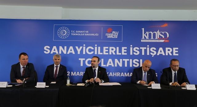 Sanayi ve Teknoloji Bakanı Kacır, KMTSO’da İş Dünyasıyla Buluştu