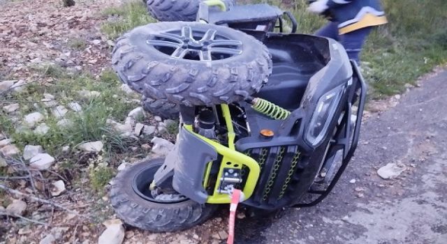 ATV kazasında ağır yaralanan çocukta hayatını kaybetti
