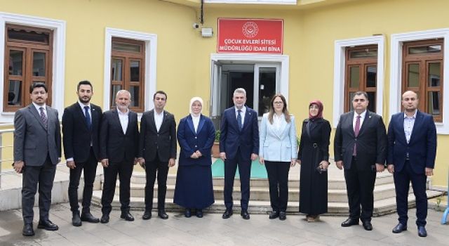 Başkan Görgel’den Çocuk Evleri ve Engelsiz Yaşam Merkezi’ne Bayram Ziyareti