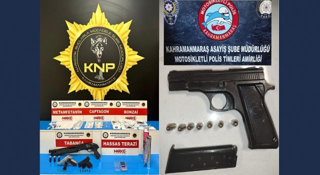 Kahramanmaraş’ta 74 kişi tutuklandı