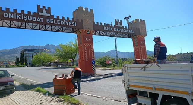 Onikişubat Belediyesi, kaplıca turizminin merkezi Ilıca’yı sezona hazırlıyor