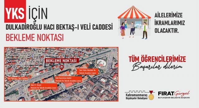 Büyükşehir Öğrenci ve Velilerin Yanında!