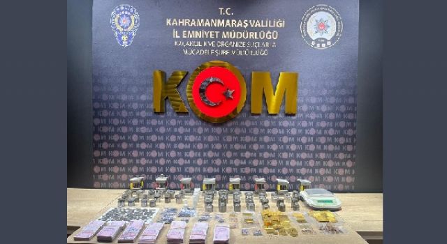 Kahramanmaraş'ta darphane operasyonu