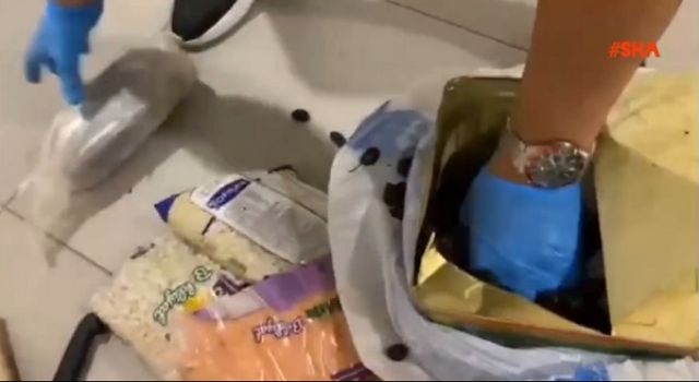 Kahramanmaraş’ta zeytin yağı tenekesinde uyuşturucu sevkiyatı