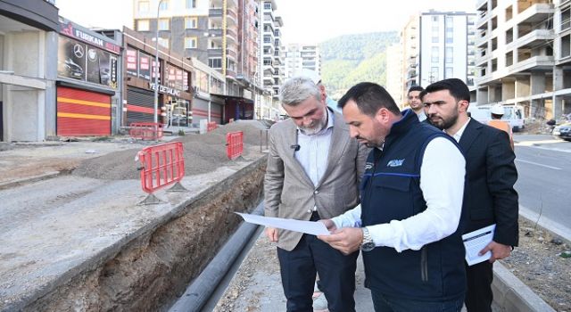 Başkan Görgel: “Şehrimizin 100 Yıllık İhtiyacını Karşılayacak Altyapı Yatırımı Kazandırıyoruz”