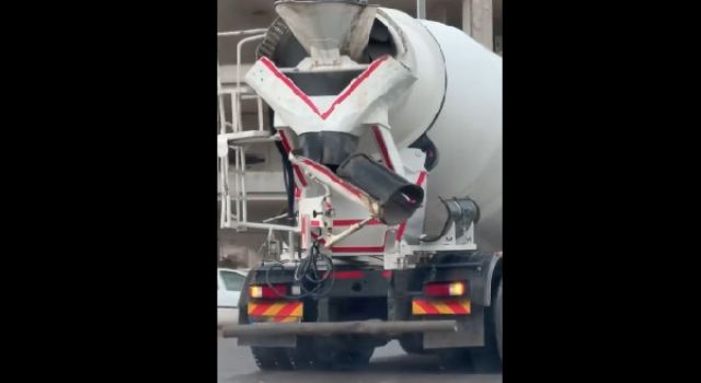 Beton Mikserine 152 Bin TL Ceza; Görüntü ve Çevre Kirliliğine Geçit Yok
