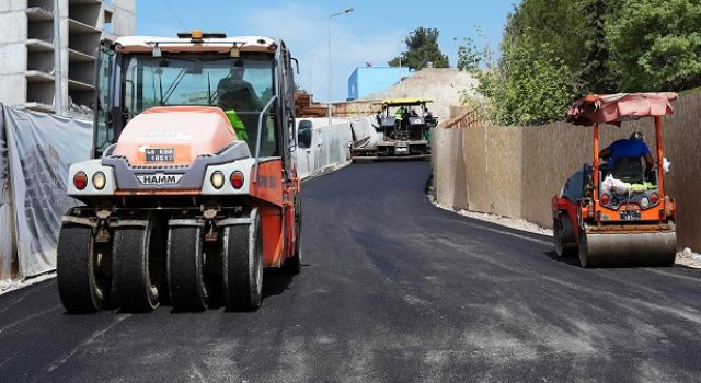Büyükşehir, Doğukent’te Asfalt Serimine Başladı