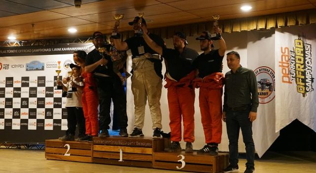 Offroad Şampiyonası’nın İlk Ayağı Tamamlandı, Sporcular Kupalarına Kavuştu
