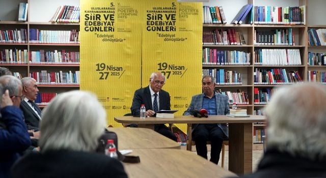 Şiir ve Edebiyat Günleri’nde Avcı ve Güneş’ten Söyleşi