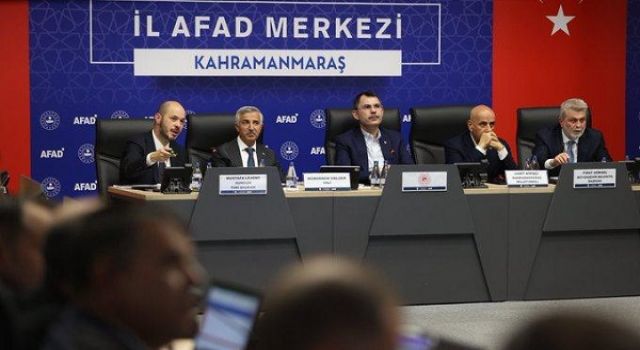 Bakan Kurum, Kahramanmaraş’ta