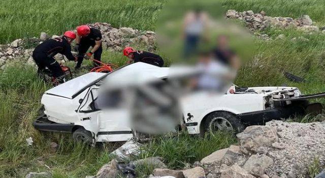 Kahramanmaraş’ta otomobil takla attı