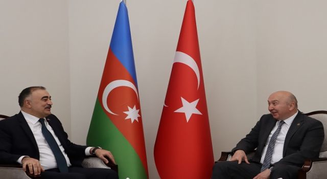 KSÜ Rektörü Yasım’dan Azerbaycan Büyükelçisi Memmedov’a Ziyaret