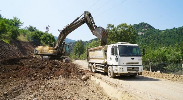 Andırın – Merkez Ulaşımını 20 Kilometre Kısaltacak Yol Tamamlanıyor