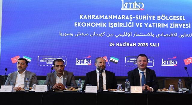 Kahramanmaraş ile Suriye Arasında Ekonomik İşbirliği İçin Tarihi Zirve!