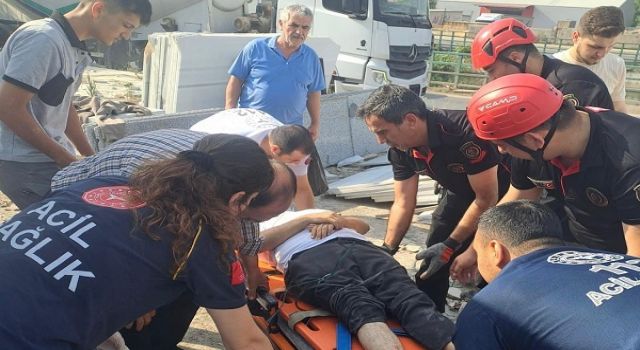 Kahramanmaraş’ta iş kazası: 2 yaralı