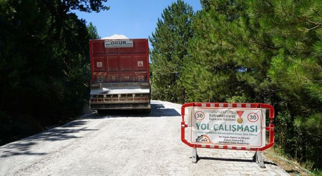Büyükşehir’den Göksun’a 22 Milyonluk Yol Yatırımı