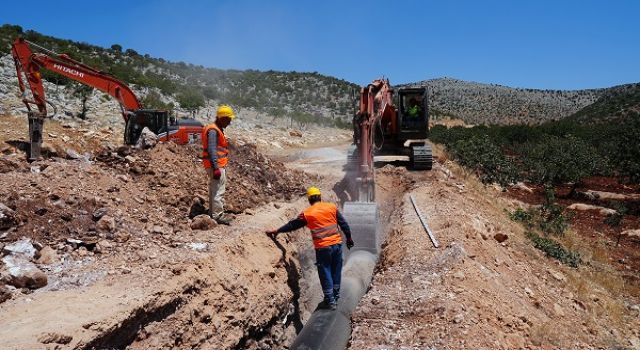 Helete Suyunu Şehre Ulaştıracak Proje Tamamlanmak Üzere