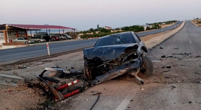 Kahramanmaraş’ta iki otomobil çarpıştı: 4 yaralı
