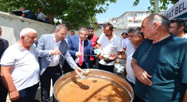 Onikişubat Belediyesi’nden Ilıca’da aşure ikramı