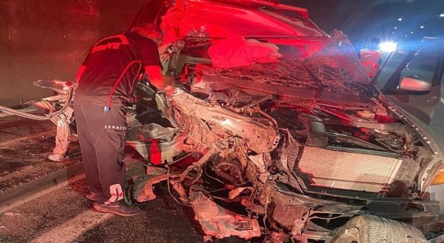 Kahramanmaraş’ta jip kamyona arkadan çarptı: 1’i ağır 3 yaralı 