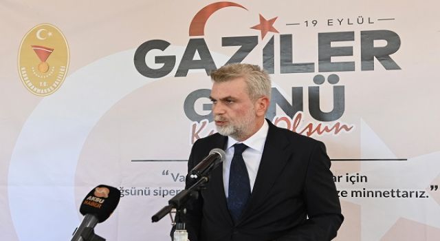 Başkan Görgel; “Gazilik, Vatan Sevdasının Ete Kemiğe Bürünmüş Halidir”