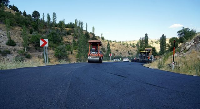 Büyükşehir’den Göksun Kırsalına 12 Milyonluk Yol Yatırımı Daha
