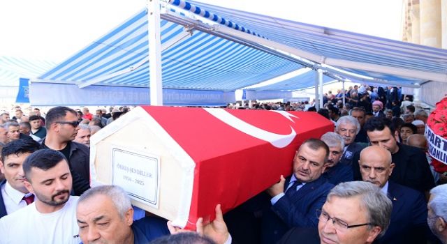 Başkan Görgel, 19. Dönem Milletvekili Şendiller’in Cenaze Törenine Katıldı