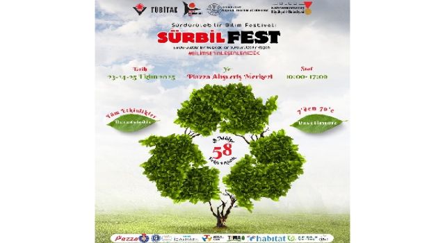 Sürdürülebilir Bilim Festivali 3 Gün Boyunca Vatandaşları Ağırlayacak