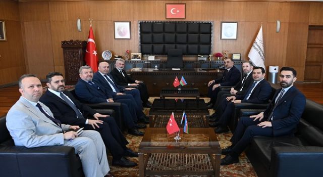 Başkan Görgel, Azerbaycan Büyükelçisi Reşad Memmedov’u Ağırladı