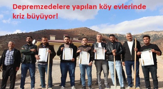 Depremzedeler İçin Yapılan Konutlarda Kriz Büyüyor