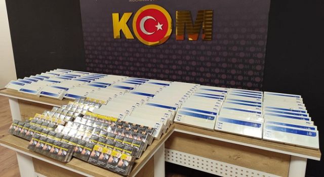 Kahramanmaraş’ta kaçak tütün ve sigara operasyonu: 3 gözaltı