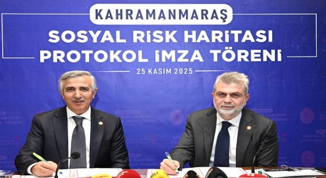 Kahramanmaraş’tan Türkiye’de Bir İlk Daha; Sosyal Risk Haritası Oluşturuluyor