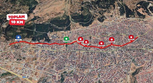 Şehrin Doğusuyla Batısının Bağlantısı Güçleniyor