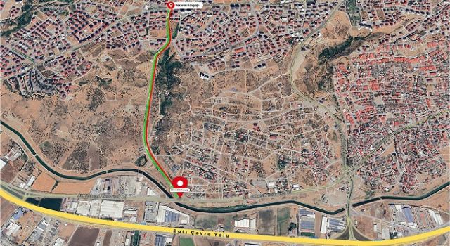 Sümbüllü Caddesi’nin Tekerek’e Çıkış Şeridi 24 Kasım’a Kadar Trafiğe Kapatıldı!