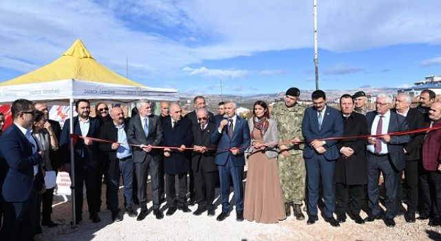 Başkan Görgel, Pazarcık’ta Alevi Kültür Dernekleri Hizmet Binasının Temel Atma Törenine Katıldı