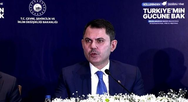 Bakan Kurum Kahramanmaraş'tan Seslendi: Deprem Bölgesinde Bir Avrupa Ülkesi Büyüklüğünde İnşa Gerçekleştirdik