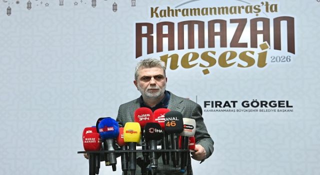 Başkan Görgel, “Ramazan İklimini Şehrimizin Her Köşesinde Hep Birlikte Hissedeceğiz”