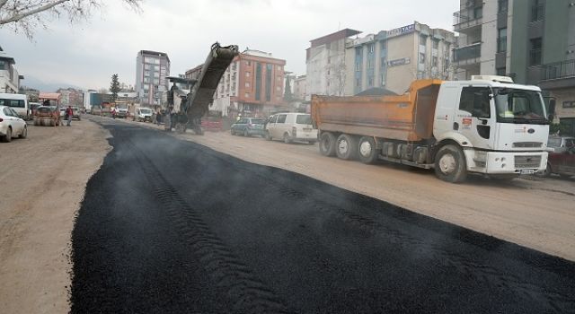 Hükümet Bulvarı’nda Altyapının Ardından Üstyapı Onarımına Geçildi