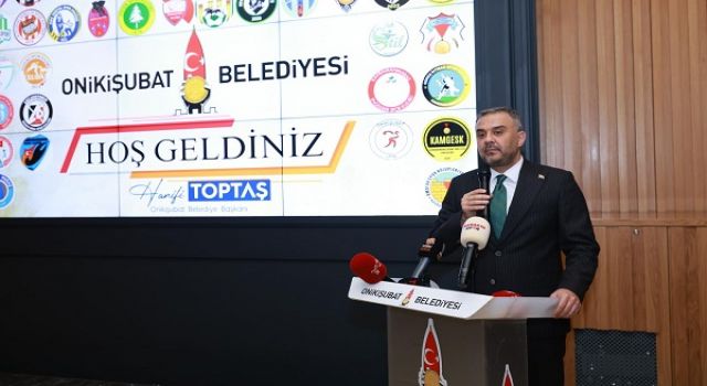 Sporun ve sporcunun dostu Başkan Toptaş’tan amatör spora dev destek!