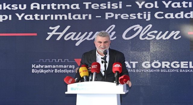 Başkan Görgel: “Andırın’ımıza 1 Milyar TL’yi Aşan Yatırım Yaptık”